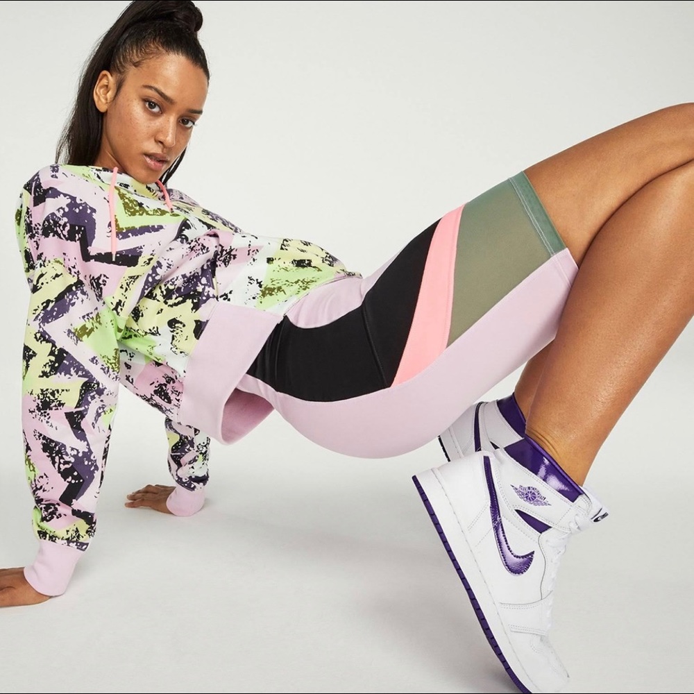 Women's Jordan 1 High OG Court Purple & White